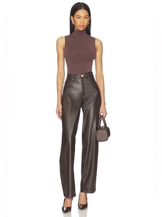 NONchalant Pants - Women’s Lennon Pant in Brown Nonchalant Label